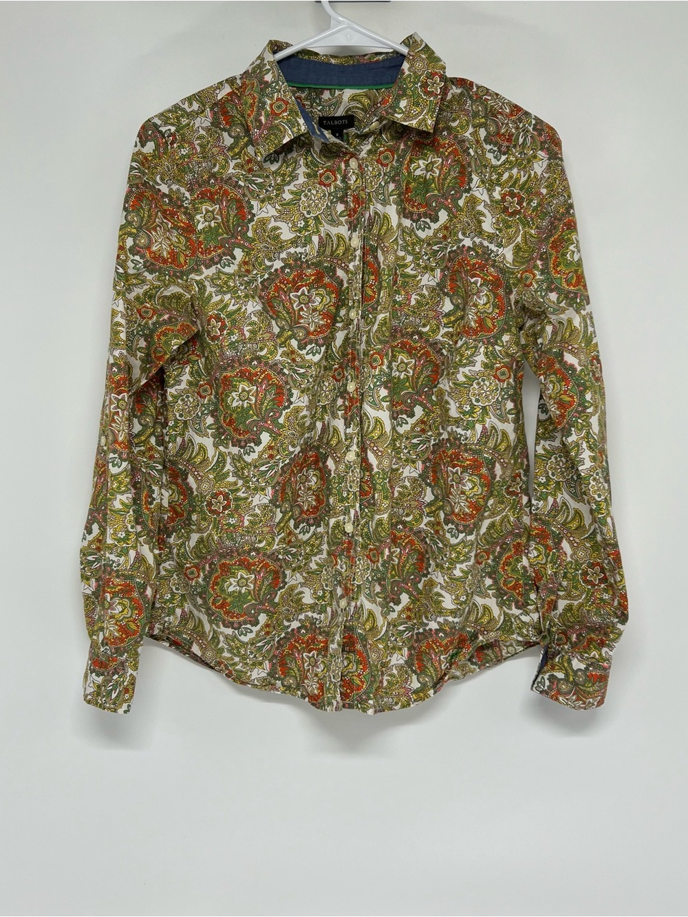 Talbots button down shirt women’s 8